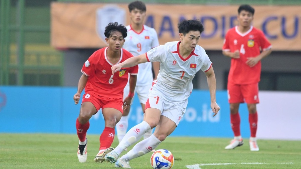 Thắng đậm U23 Lào, U23 Việt Nam rộng cửa vào bán kết giải Đông Nam Á - 2