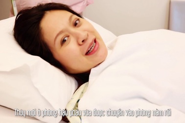 Xúc động với món quà Thanh Thuý dành tặng con trai dịp đầy tháng