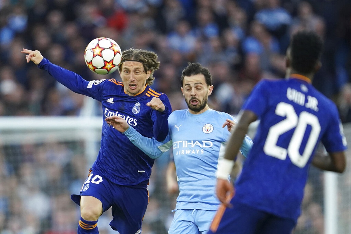 Modric: Muốn hạ Man City, Real Madrid không thể trông chờ vào may mắn - 1 Modric: Muốn hạ Man City, Real Madrid không thể trông chờ vào may mắn - 1