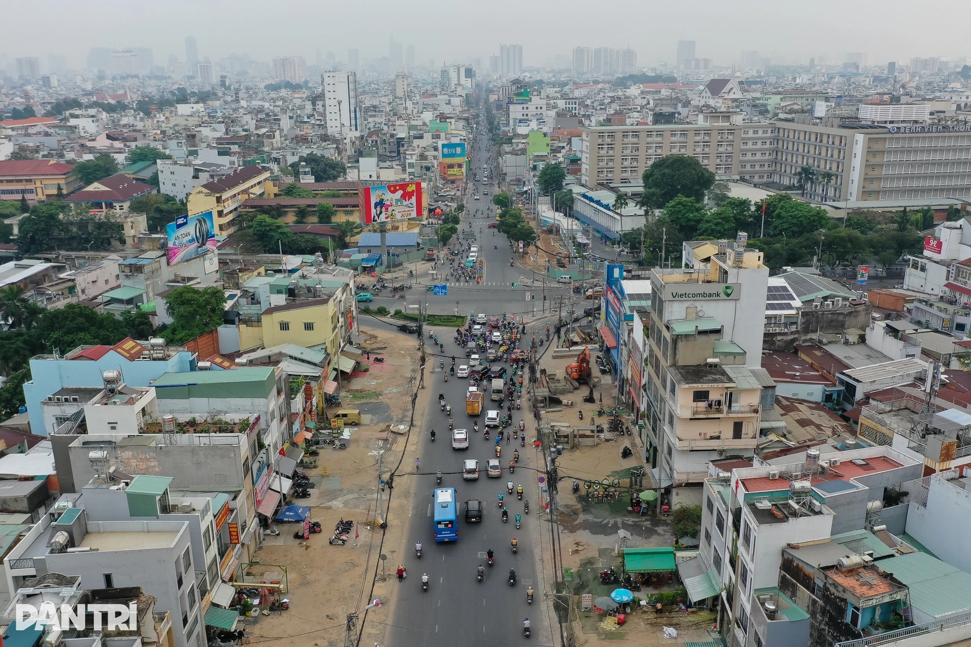 Toàn cảnh tuyến Metro số 2 ở TPHCM trước ngày khởi công - 1 Toàn cảnh tuyến Metro số 2 ở TPHCM trước ngày khởi công - 1