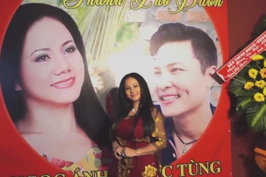 Phương Thanh, Đức Tuấn, Vũ Hà chúc mừng đàn chị Ngọc Ánh