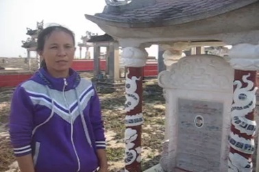 Người vợ tâm sự về 10 năm sau khi mất chồng trong trận bão Chanchu.