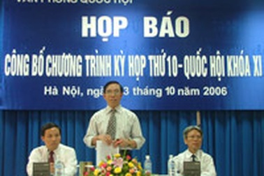 Quốc hội sẽ tập trung bàn luật Phòng chống tham nhũng