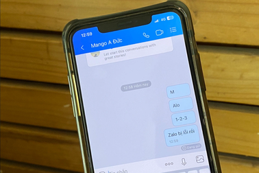 Ứng dụng Zalo bị lỗi, nhiều người dùng không thể nhắn tin, gọi điện