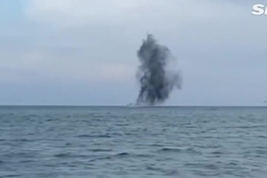 Đặc nhiệm người nhái của Hải quân Ukraine phá hủy thủy lôi ở Biển Đen