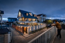 Nội thất sang chảnh trong căn biệt thự 400 m2 trên đỉnh đồi ở Đà Lạt