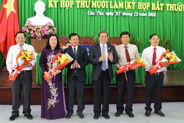 Cần Thơ: Họp HĐND bất thường, bầu bổ sung 2 Ủy viên UBND thành phố