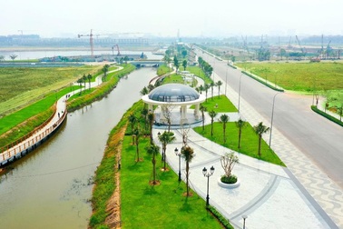 Hơn 350 tỷ đồng hoàn thiện 5ha công viên và tuyến phố đi bộ kênh Sông Trăng tại Van Phuc City