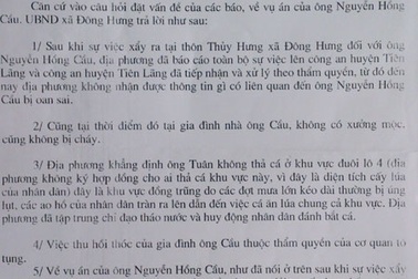 Vụ một nông dân bị tù oan: Chính quyền xã “không liên quan”?