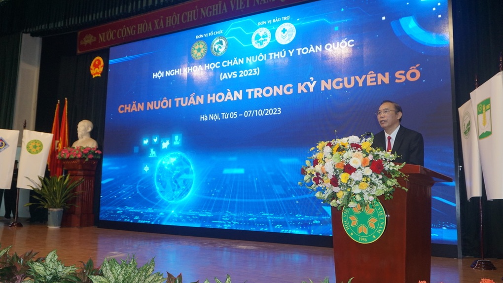 Học viện Nông nghiệp Việt Nam tổ chức Hội nghị Chăn nuôi tuần hoàn trong kỷ nguyên số - 1 Học viện Nông nghiệp Việt Nam tổ chức Hội nghị Chăn nuôi tuần hoàn trong kỷ nguyên số - 1