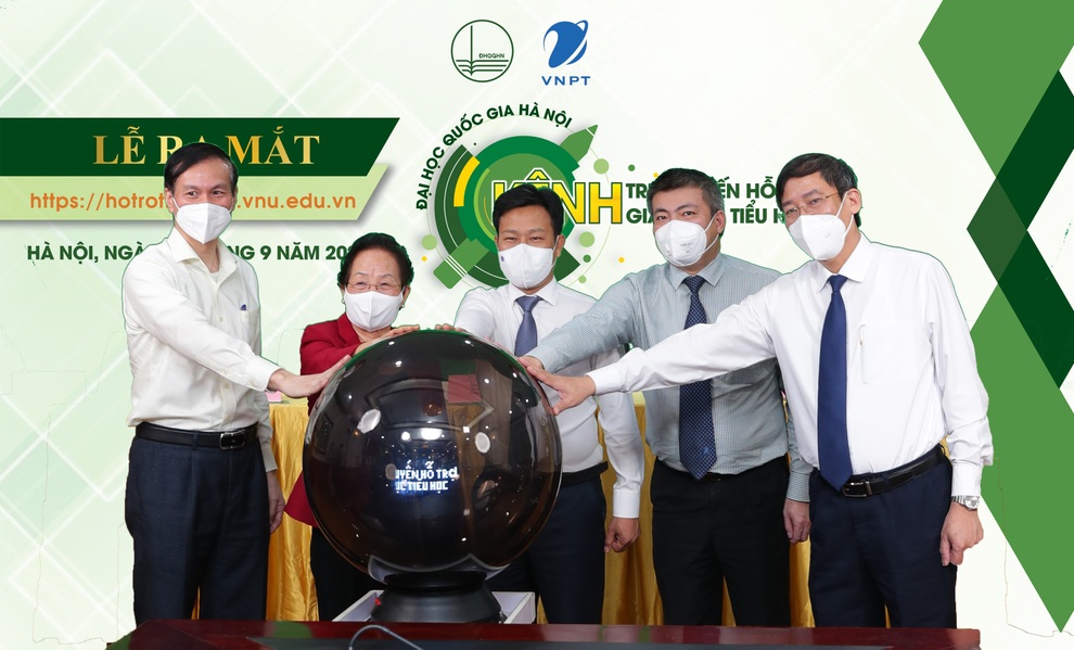 ĐH Quốc gia Hà Nội ra mắt kênh trực tuyến hỗ trợ giáo dục tiểu học - 1 ĐH Quốc gia Hà Nội ra mắt kênh trực tuyến hỗ trợ giáo dục tiểu học - 1