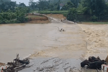 Di dời tài sản và người dân vùng ngập lụt đến nơi an toàn