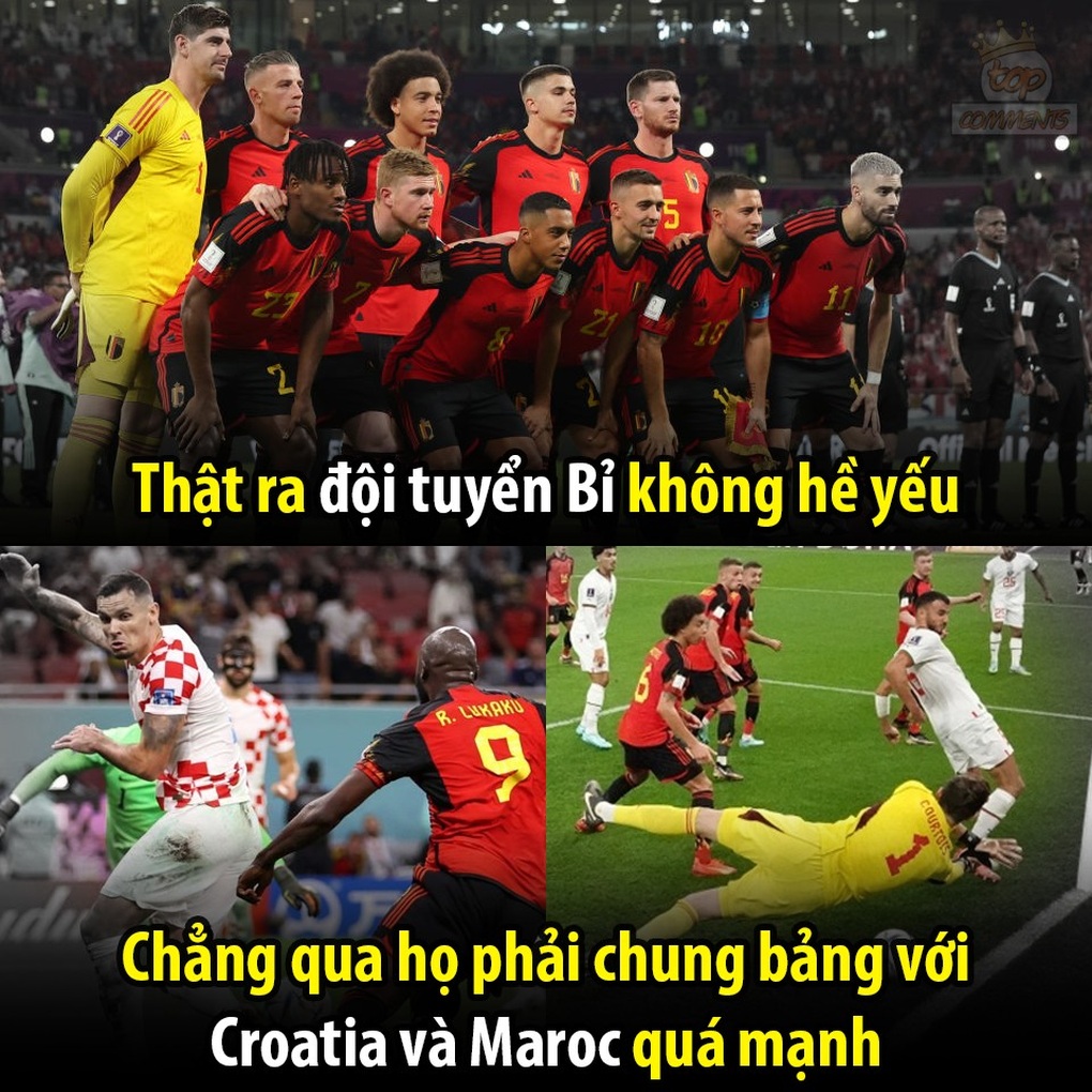 Ma Rốc và Croatia, 2 đội bóng cùng chung bảng F đều đã rủ nhau vào vòng bán kết (Ảnh: Top Comments). Ma Rốc và Croatia, 2 đội bóng cùng chung bảng F đều đã rủ nhau vào vòng bán kết (Ảnh: Top Comments).