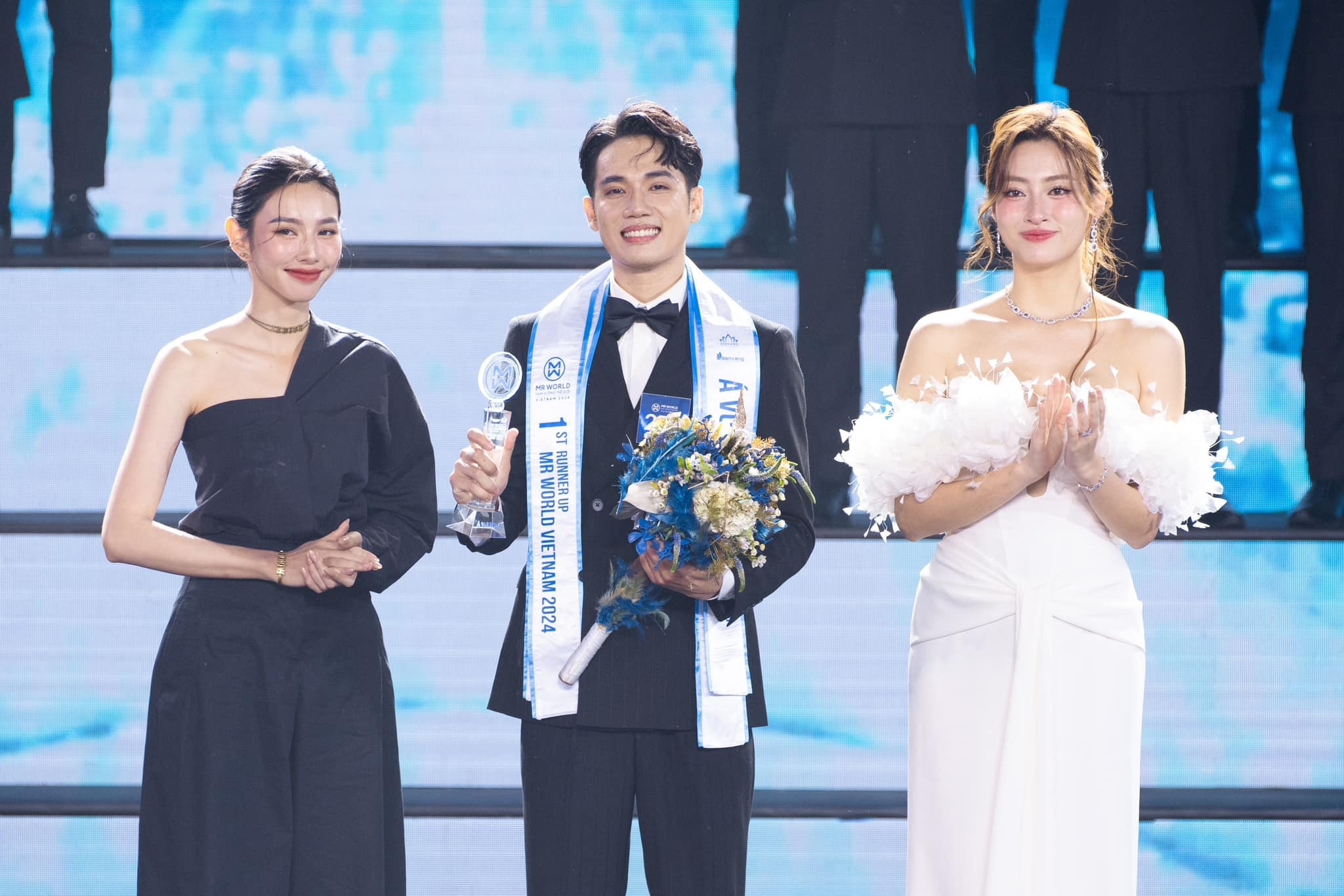 Pham Tuan Ngoc coroado Mr. Mundo Vietnã 2024-2 Phạm Tuấn Ngọc đăng quang Nam vương Thế giới Việt Nam 2024 - 2