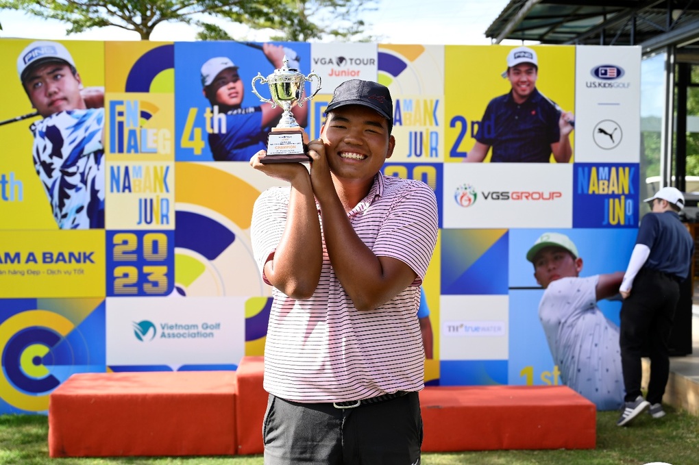 Đức Sơn, Phương Anh vô địch giải golf VGA Junior Tour Final Leg 2023