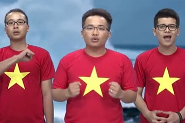 Bản tin Rap hiệu triệu muôn ngàn trái tim hướng về biển Đông