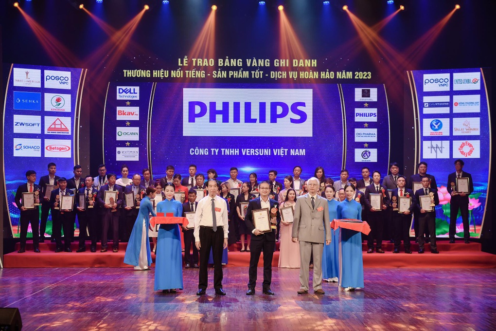 Philips được vinh danh top 10 Thương hiệu nổi tiếng hàng đầu Việt Nam - 1