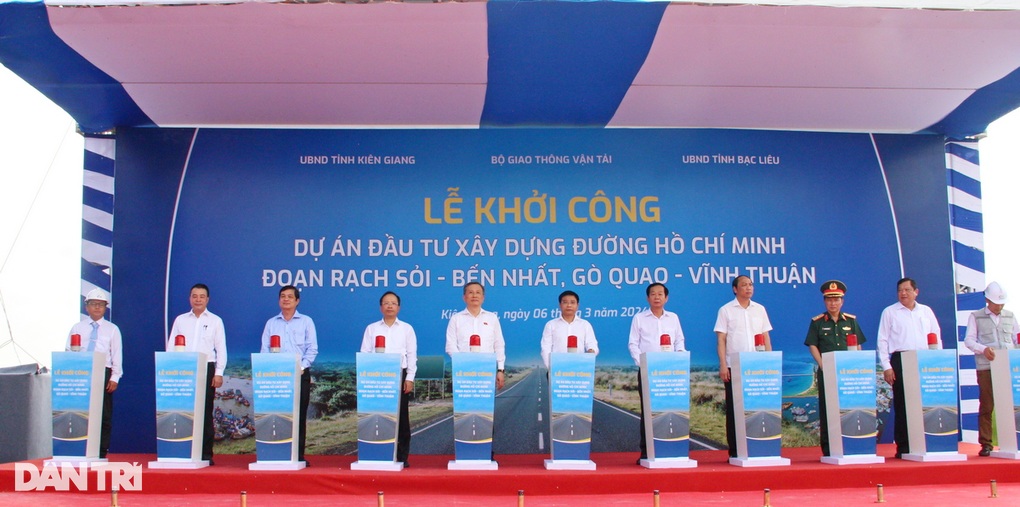 Gần 4.000 tỷ đồng làm đường Hồ Chí Minh qua Kiên Giang, Bạc Liêu - 2 Gần 4.000 tỷ đồng làm đường Hồ Chí Minh qua Kiên Giang, Bạc Liêu - 2