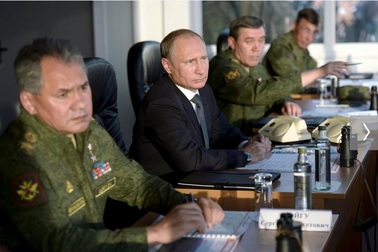 Nga phái 4 tàu chiến tập trận gần Syria