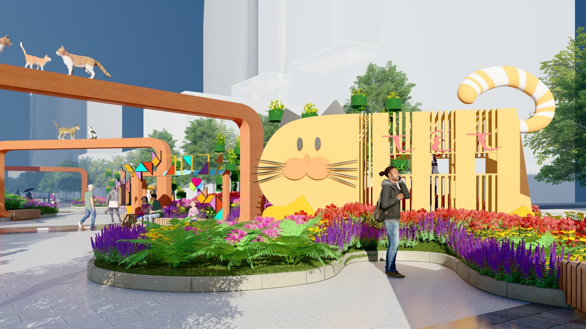 Diện mạo Đường hoa Nguyễn Huệ TPHCM Tết Quý Mão 2023 - 6 Diện mạo Đường hoa Nguyễn Huệ TPHCM Tết Quý Mão 2023 - 6