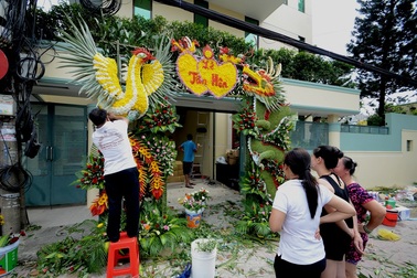 Chiếc cổng cưới đậm sắc miền quê Nam bộ giữa lòng Sài thành