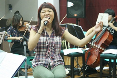 Trần Thu Hà quên ăn để tập luyện cho "Cánh cung"