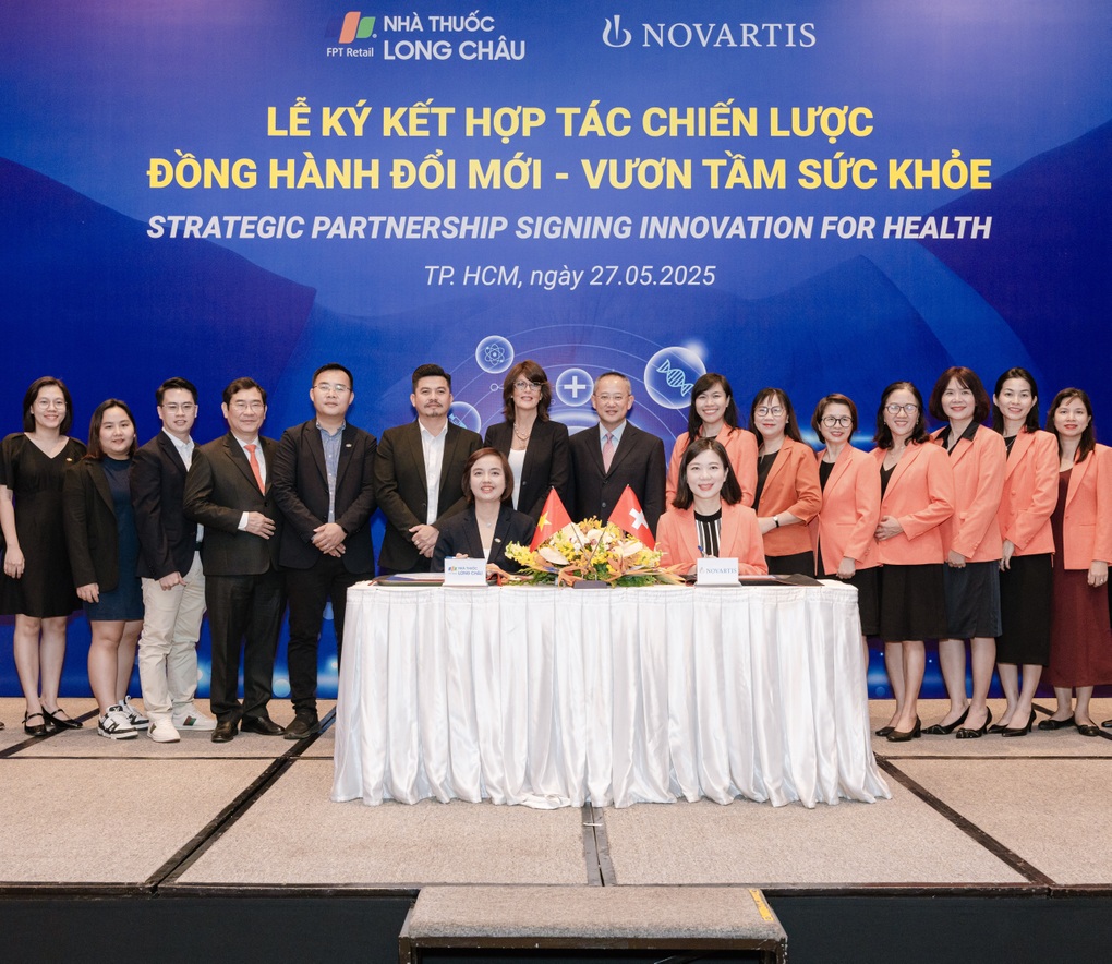 롱차우와 노바티스, 전략적 협력으로 건강한 미래 만들어가다 - 1 Long Châu cùng Novartis hợp tác chiến lược, kiến tạo tương lai khỏe mạnh - 1