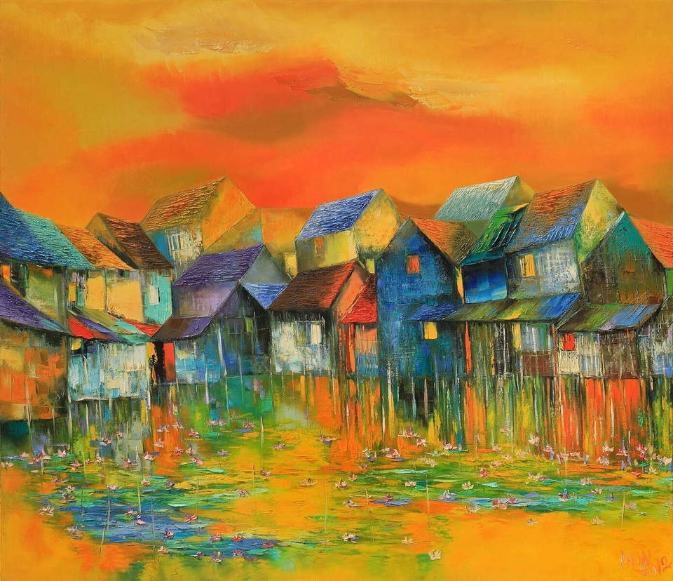 Những bức vẽ “không giống ai” của Đào Hải Phong sau 30 năm cầm cọ - 4 Những bức vẽ “không giống ai” của Đào Hải Phong sau 30 năm cầm cọ - 4