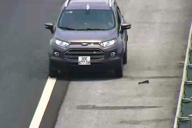 Tước GPLX 5 tháng với lái xe đi ngược chiều trên đường cao tốc Hà Nội - Hải Phòng