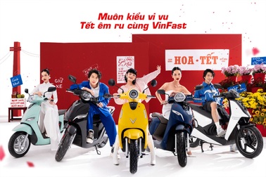 Cơ hội nhận ưu đãi gần 35 triệu đồng khi mua xe máy điện VinFast