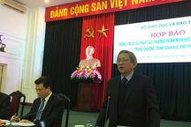 Dự kiến tháng 4/2018 sẽ ban hành chương trình giáo dục phổ thông mới