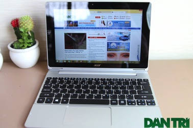 Đập hộp máy tính bảng lai Acer Switch 10 đầu tiên tại Việt Nam