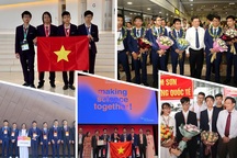 Những tấm huy chương, gương mặt vàng Việt Nam tại các kỳ thi Olympic quốc tế 2019