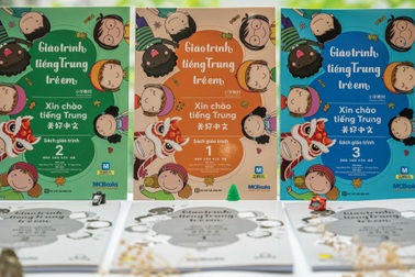 MCBooks ra mắt bộ "Giáo trình tiếng Trung trẻ em - Xin chào tiếng Trung"