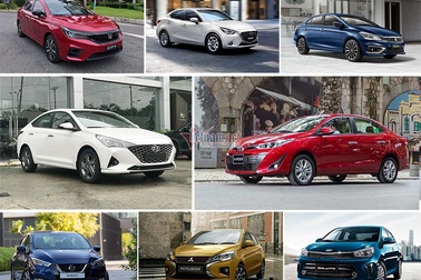 Sedan cỡ B 'làm mưa làm gió' tại thị trường ô tô Việt vì "ngon bổ rẻ"