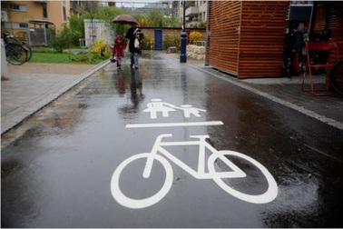 Nơi cuộc sống vắng bóng xe hơi