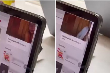 Cô giáo khỏa thân trong giờ dạy trực tuyến là nhân viên du lịch đi làm thêm