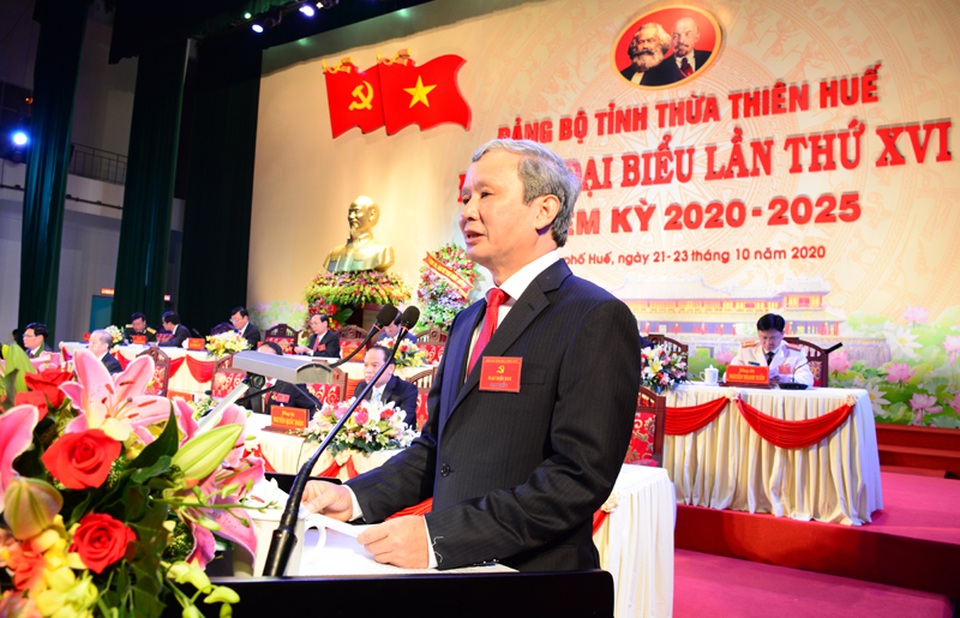 Ông Lê Trường Lưu tái đắc cử Bí thư Thừa Thiên Huế - 3 Ông Lê Trường Lưu tái đắc cử Bí thư Thừa Thiên Huế - 3