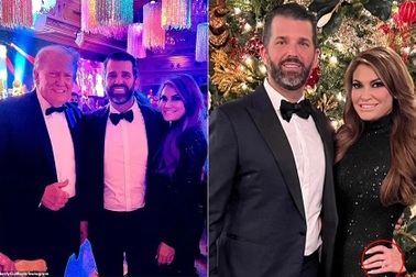 Con trai cựu tổng thống Mỹ Donald Trump đính hôn với bạn gái hơn 8 tuổi