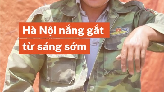 Hà Nội oi bức từ sáng sớm, người dân chật vật đối phó