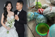 Dâu rể toát mồ hôi vì chọn cưới đúng ngày bão, bán tháo đồ nấu 80 mâm cỗ