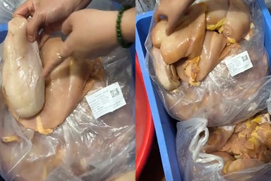 Tôm, thịt gà "không tươi" bị trả lại từ bếp ăn bán trú sẽ đi đâu?