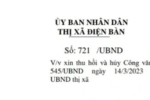 Thu hồi đề nghị miễn truy cứu trách nhiệm hình sự chưa phù hợp