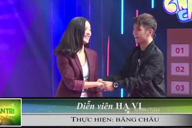 Hạ Vi hào hứng khi xuất hiện bên cạnh Cường Seven