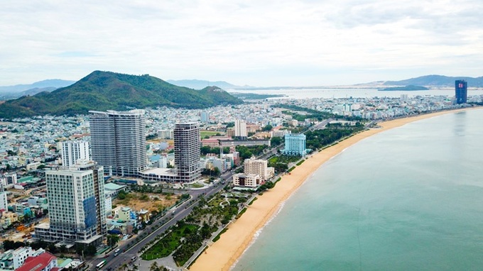 Một góc TP. Quy nhơn, tỉnh Bình Định.