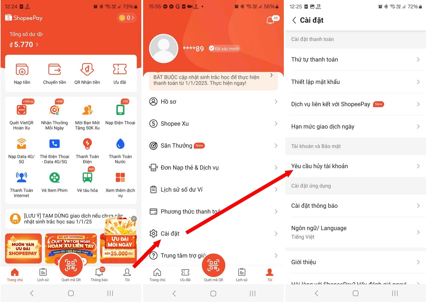 Ví ShopeePay thu phí tài khoản không sử dụng, cần làm gì để tránh mất tiền? - 3 Ví ShopeePay thu phí tài khoản không sử dụng, cần làm gì để tránh mất tiền? - 3