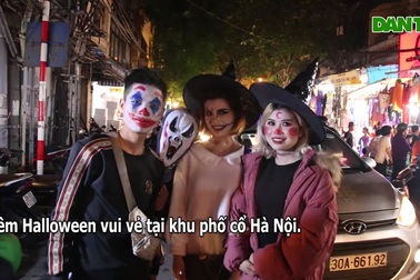 Đêm Halloween tại Hà Nội