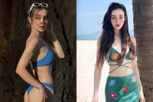 MLee chăm diện váy áo tôn đường cong nóng bỏng