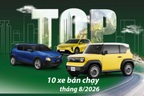 Loạt ô tô bán chạy tháng 8: Xe điện vẫn áp đảo, Triton bất ngờ góp mặt