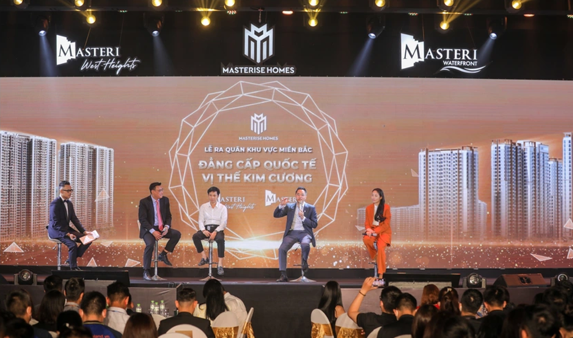 Masterise Homes tổ chức lễ ra quân bộ đôi dự án tại khu vực miền Bắc - 2 Masterise Homes tổ chức lễ ra quân bộ đôi dự án tại khu vực miền Bắc - 2